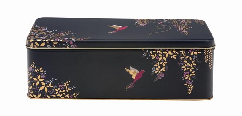 Long Deep Rect. Tin Sara Miller Hummingbird